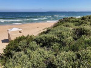 Leben am Meer in Keurboomstrand